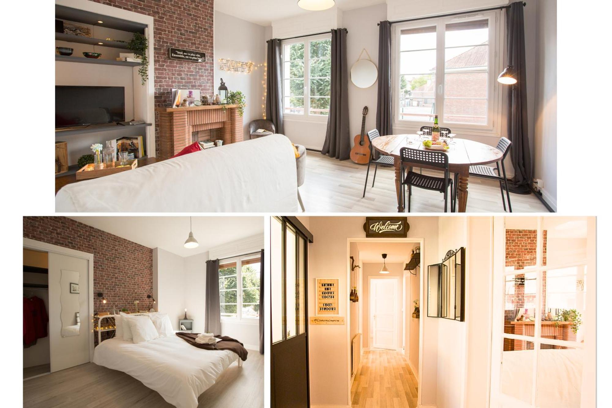 #lindustriochampetre Free Parking, Bien Situé, Spacieux, Proche Clinique Apartment *